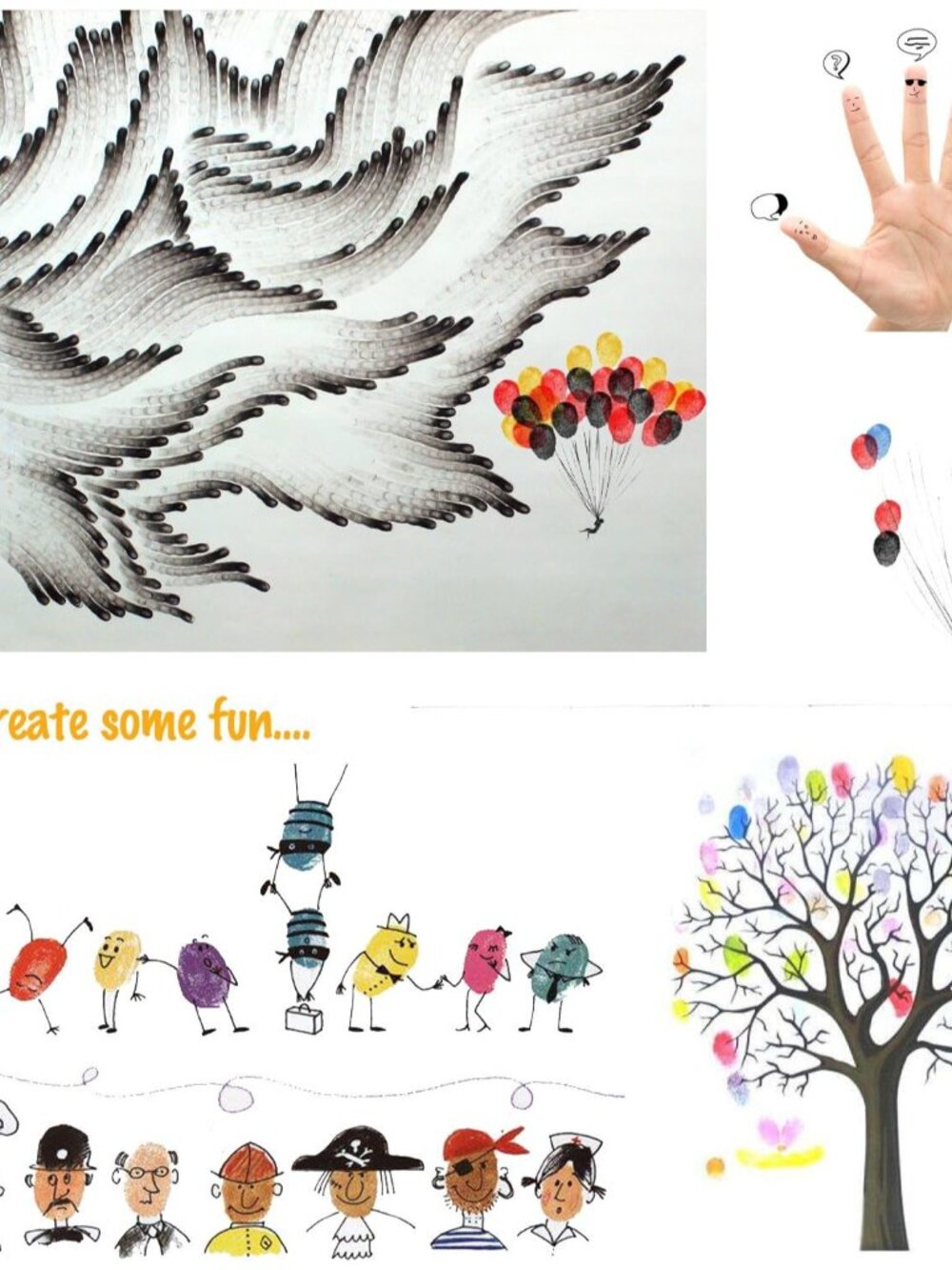 Craft Ink Pad Stamps Partner DIY Color,20 Colors Rainbow Finger Ink pad for Kids - Picture 4 of 6